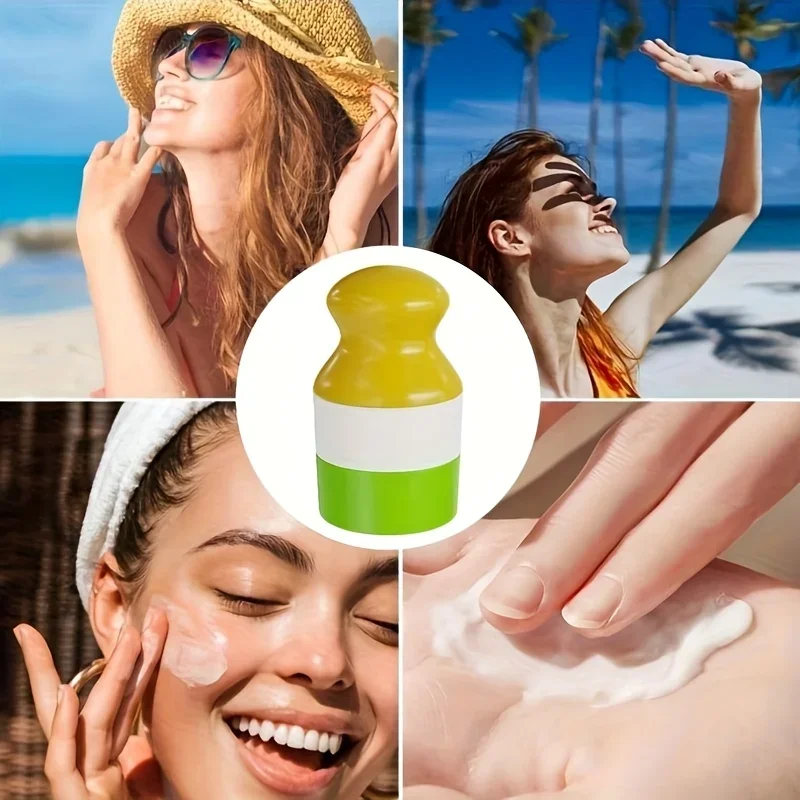 Body Lotion Sunscreen Applicator Reusable Self Tanner Cream Brush Easy Reach Back Applicator Body Skincare Sun Cream Application view 2