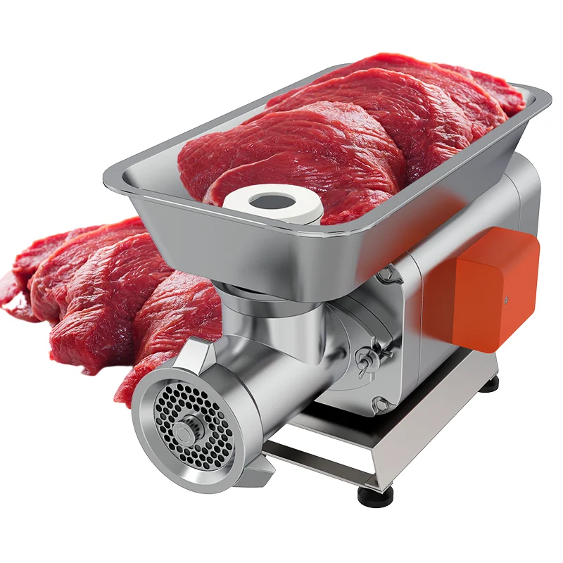 Wholesale Strong Electric Meat Grinder Multifunctional Stainless Steel Machine Grinding Meat Make Fill Sausage Stuffing