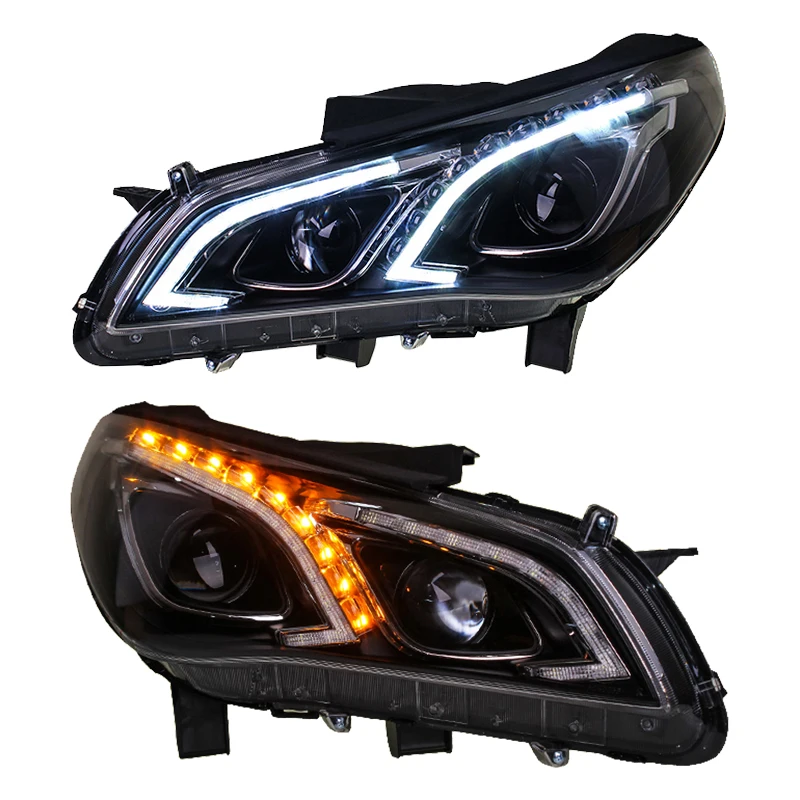 

STLFMJ for Hyundais Sonata 2015 2019 Car Accessories LED Head Lights Headlights Front Lmap Upgrade LED Durable Headlamp DRL