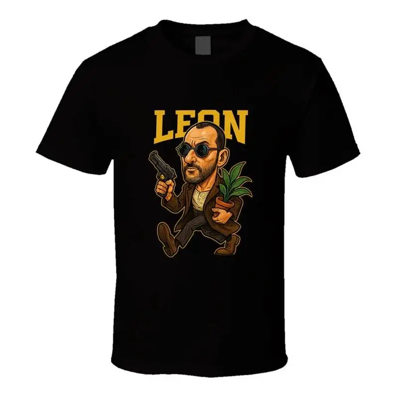 Leon The Professional Caricature Gun Potted Plant T-Shirt
