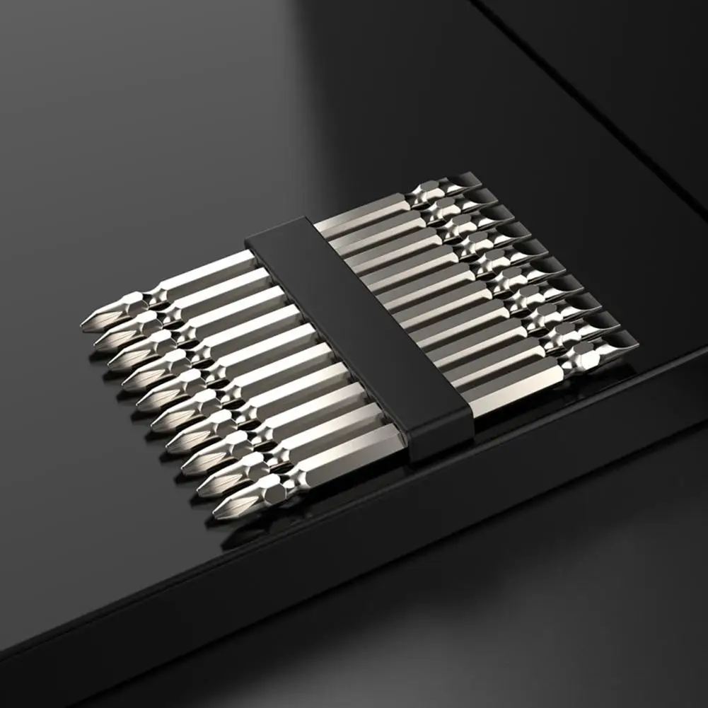 Caixa de armazenamento de broca, suporte de cabeça de chave de fenda, haste hexagonal, caixa de armazenamento, 6-12 furos, suporte de broca de chave de fenda