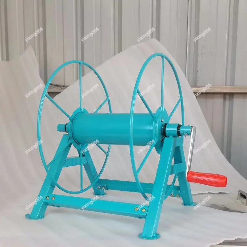 Hand Crank Cable Winding Stand Portable Wire Reel Rack For Construction Cable Retracting And Paying Off Work