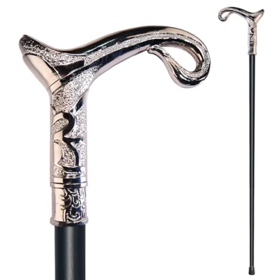 

Walking Cane for Men and Women and Seniors - 36.5 Inch Heavy Duty 500+ lbs Capacity, Ergonomic Handle, Decorative and Ornate De