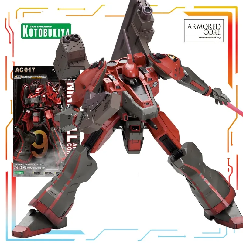 

Spot Supply Kotobukiya Original ARMORED CORE Series AC-017 Anime Action Assembly Model Toys Collectible Model Gifts for Boys