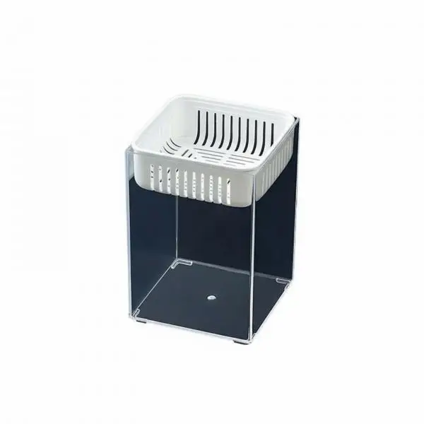 Residue Bucket with Removable Strainer Tea Residue Bin Compact Waste Container Countertop Organizer for Home
