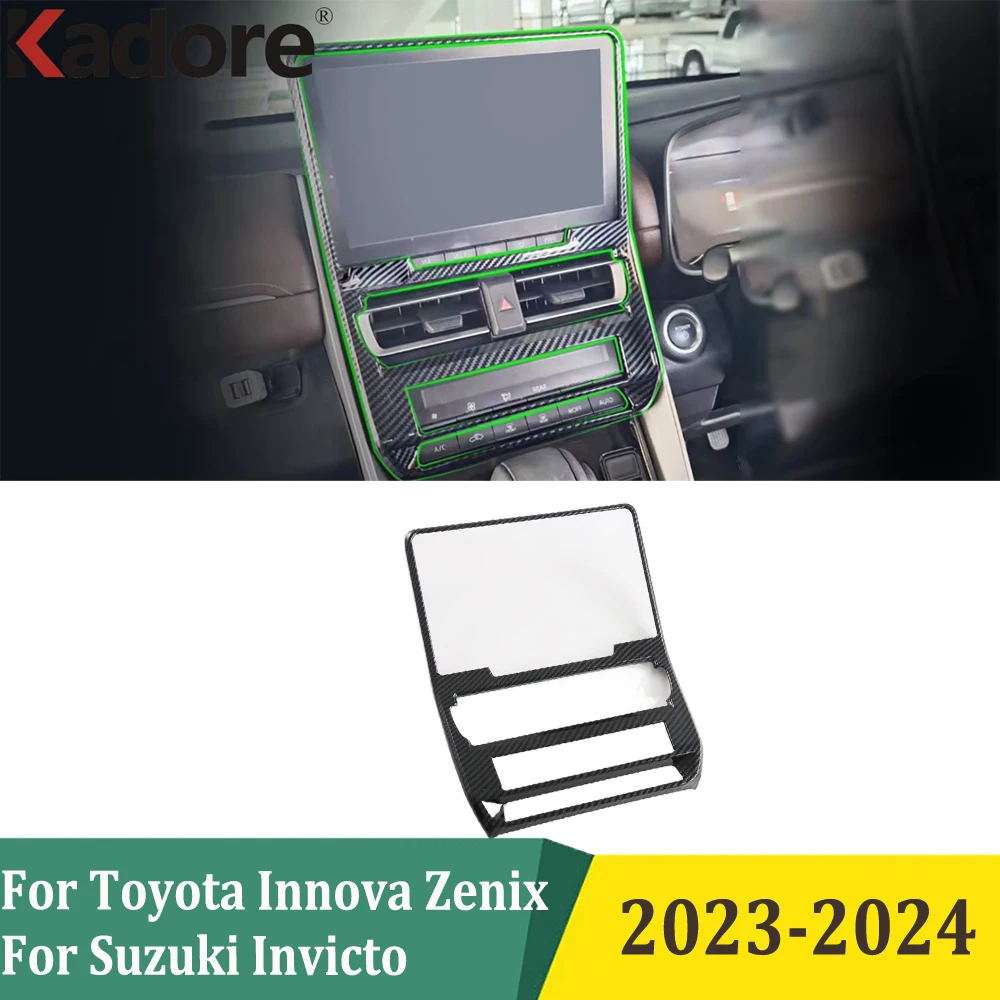 

Для Toyota Innova Zenix для Suzuki Invicto 2023 2024, центральная вентиляционная крышка для кондиционера, розетка переменного тока, отделка, аксессуары для интерьера