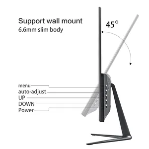 شاشة Anmite-LCD مع مكبر صوت مدمج ، شاشة كمبيوتر للألعاب ، كمبيوتر شخصي ، IPS ، FHD ، سطح مكتب ، HDMI ، DP ، 1920 × 1080 ، 75 هرتز ، 24 أفضل 8 مبيع تلفزيون سيمب مقاس 24 بوصة مستعملة - No8