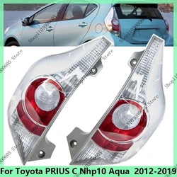 For Toyota PRIUS C Nhp10 Aqua  2012-2019 Car Accessories Taillamp Tail Light Brake Stop Warning Turn Signal Reflector Lamp