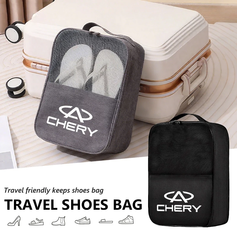 Bolsa Organizadora de Zapatos para Coche Chery, Estilo Deportivo, para Viajes, Compatible con los Modelos Pro T11 A1 A3 A5 Amulet M11 Eastar Elara
