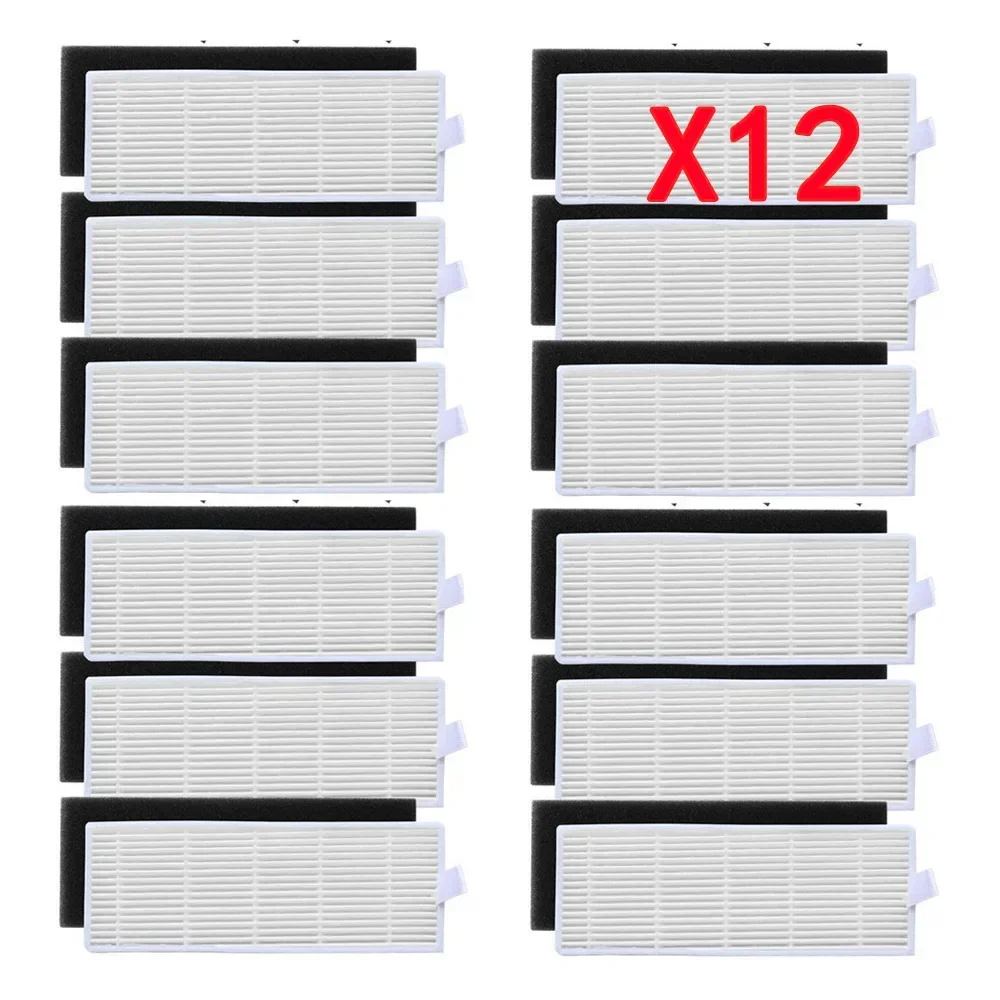 로봇 진공 청소기 HEPA 필터, Ilife A8 A40 A6 A4 A4S 부품, 사이드 브러시, 로봇 진공 청소기 부품