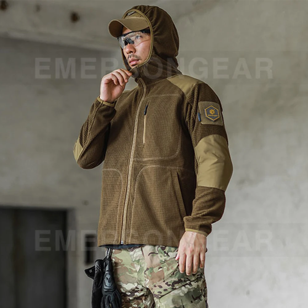 

Тактические толстовки Emersongear Blue Label Mastiff, свитер, теплая куртка, пальто эргономичного кроя, спортивное пальто на открытом воздухе, для кемпинга, пешего туризма, охоты