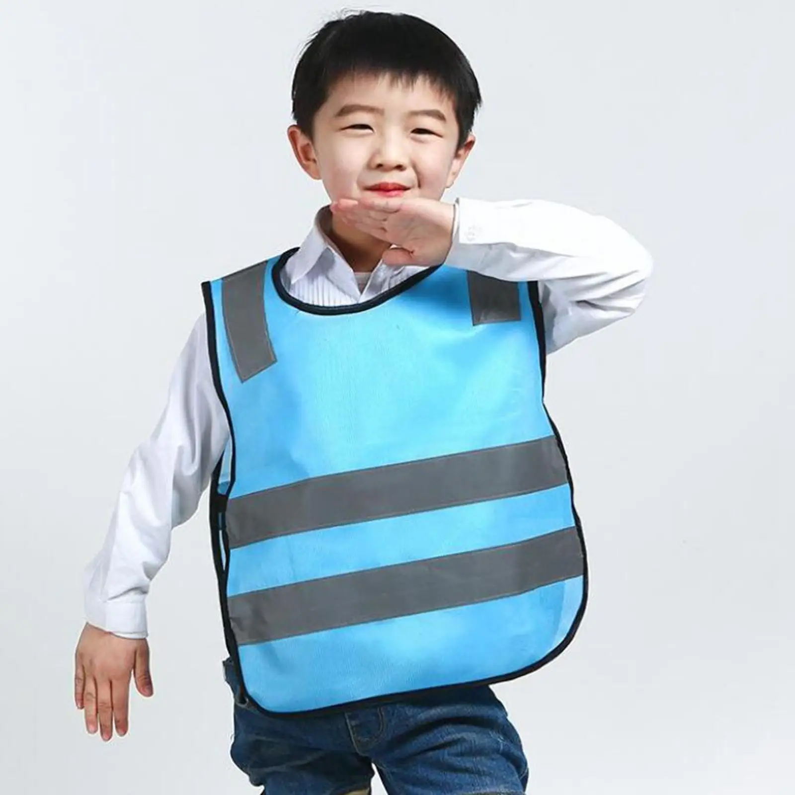 1pc Child Reflective Vest Students Traffic Work Hygiene Clothing