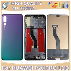 TFT For Huawei P20 Pro LCD Display Touch Screen Digitizer For Huawei P20 Pro CLT-L29C,L29,L09,CLT-AL00 LCD Screen With Frame