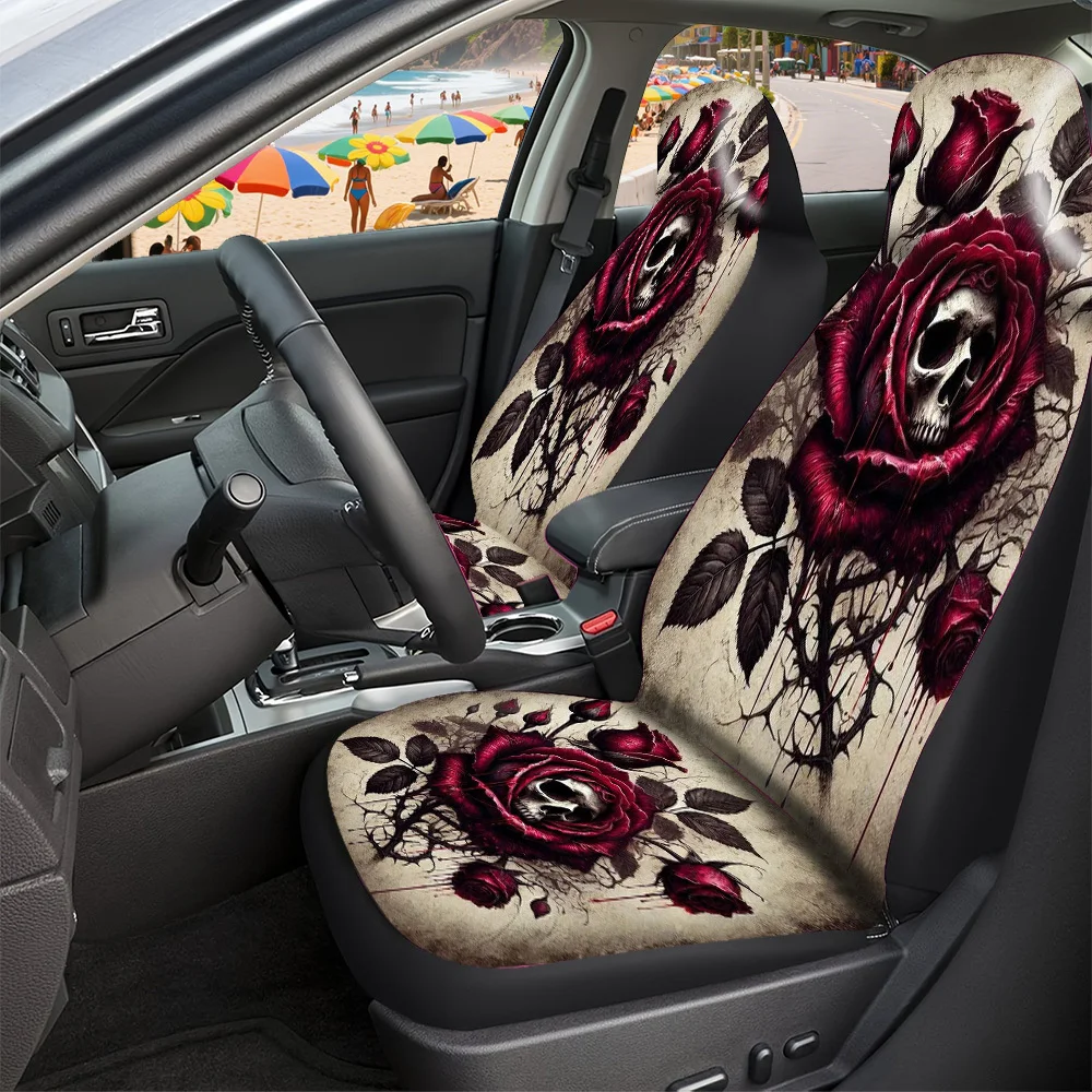 Fit Car Seat Covers For SUV & Sedan - Breathable Washable All-Season Protection, Non-Slip Bottom & Airbag Compatible, Easy Insta