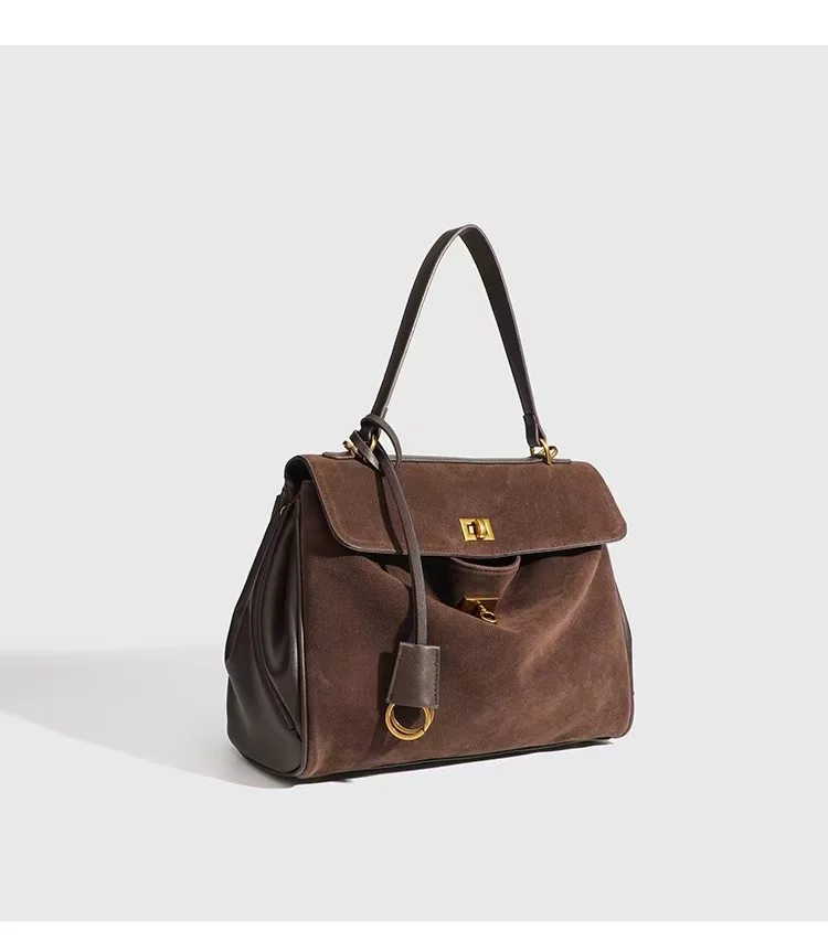 

2025Y2K женская сумка из матовой кожи, большая вместительная сумка через плечо, простая сумка, дизайнерская роскошная сумка для хранения