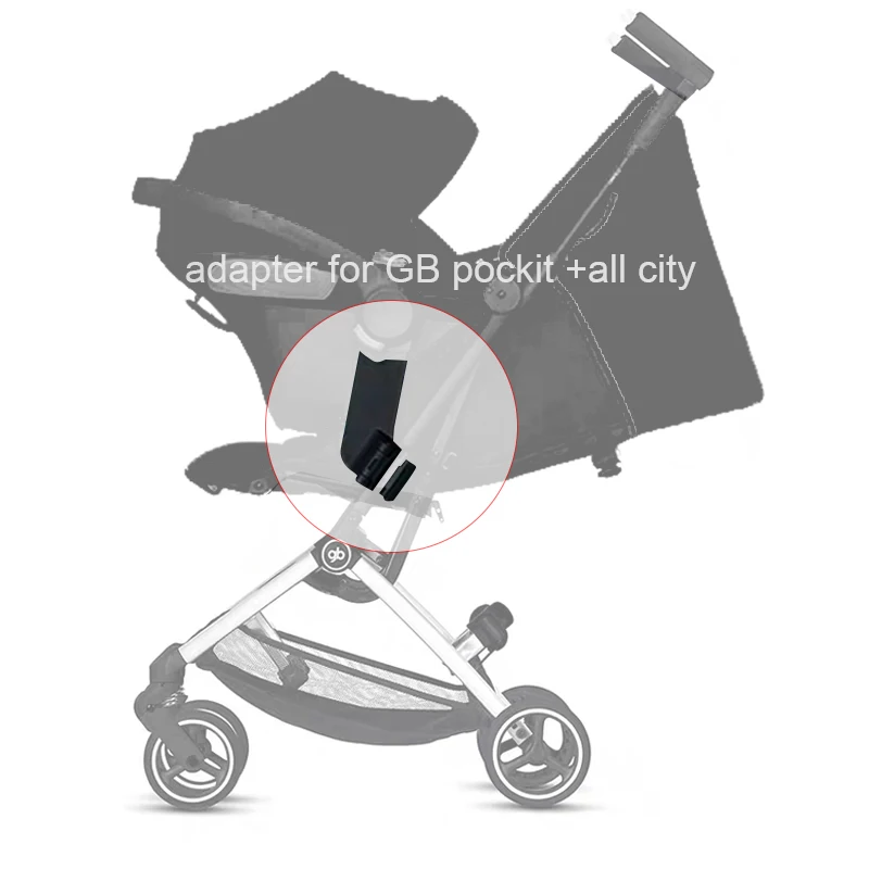 

Stroller Carsear Adapter For GB Pockit +All City Buggy Aton Cloud Q/Z Car Seat Convertor Bakset Trolley Connector Accessories