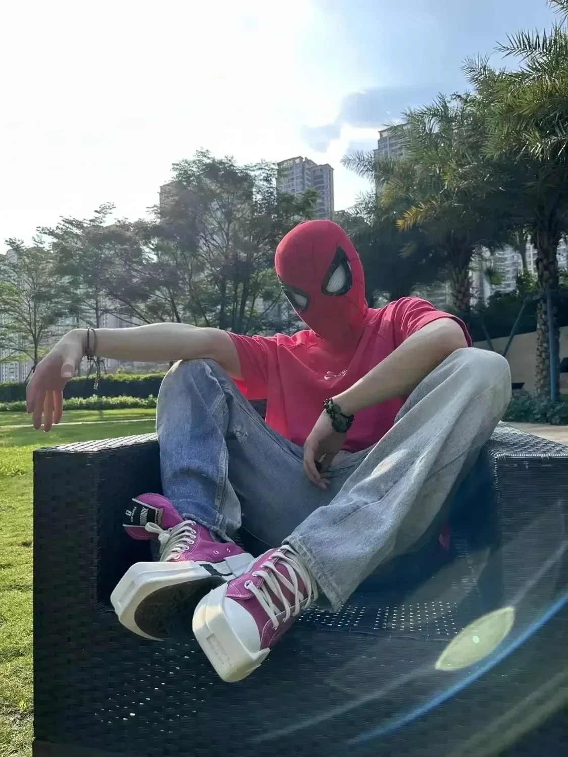 New Cartoon Handmade Spider-Man 2 Movie Accuracy Trend Toy Cosplay Mask Peter Handicraft Collectible Item For Birthday Gift view 6