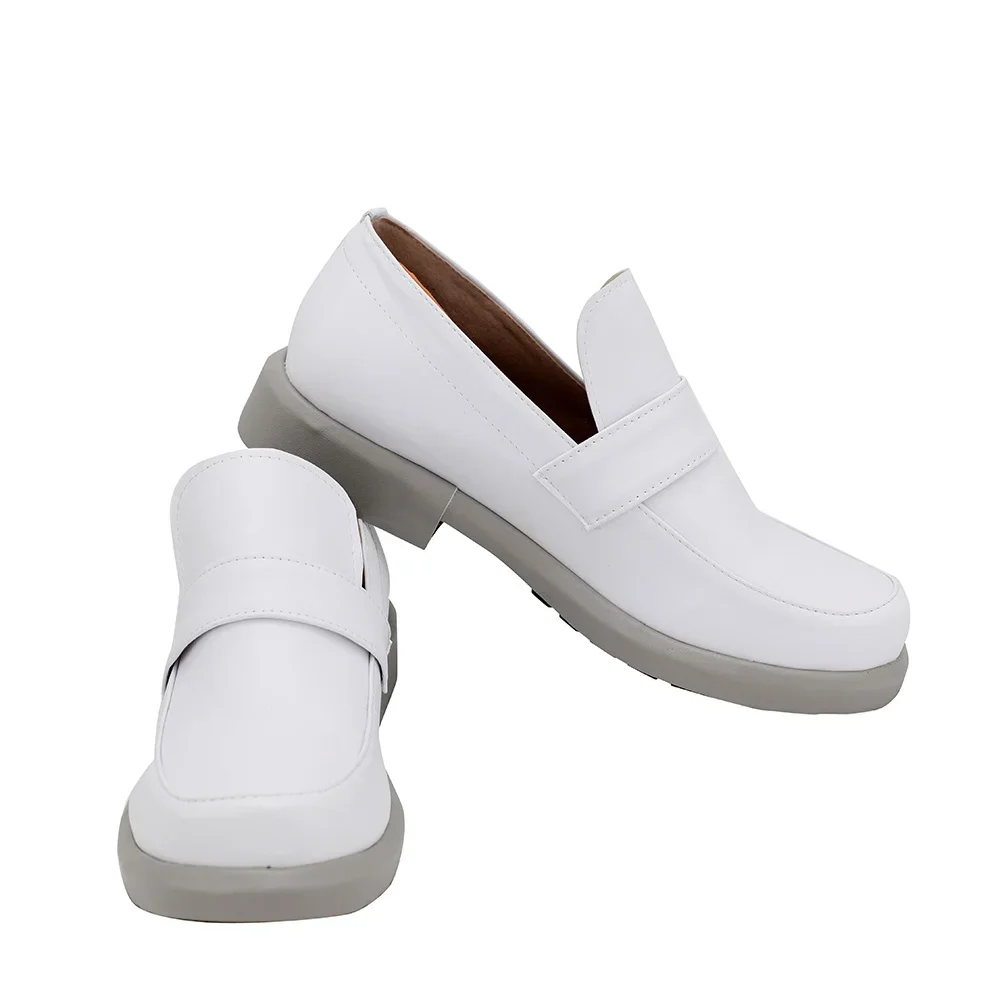 Bottes de cosplay Monkey D Garp, chaussures blanches, sur mesure, n'importe quelle taille