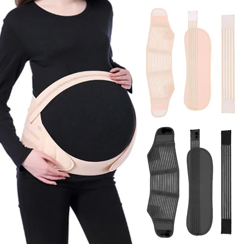 

Pregnant Women Support Belly Band Back Clothes Belt Adjustable Waist Care Maternity Abdomen Brace Protector Pregnancy Care Belts