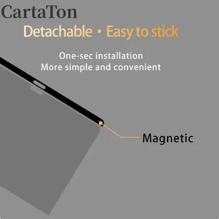 واقي شاشة الخصوصية المغناطيسي لماك بوك اير 13 M1 M2 Pro 13 M3 14 15 16 مرشح حماية الخصوصية مضاد للتجسس ومضاد للزقزقة
