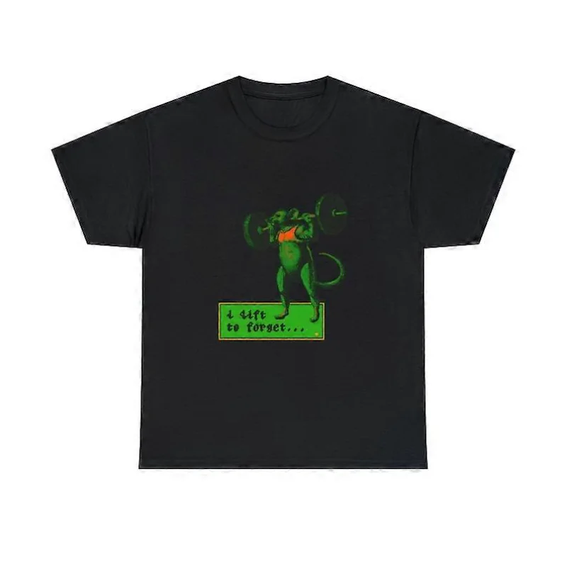 

I Lift To Forget The Rat Unisex Heavy Cotton T-Shirt - BDL230