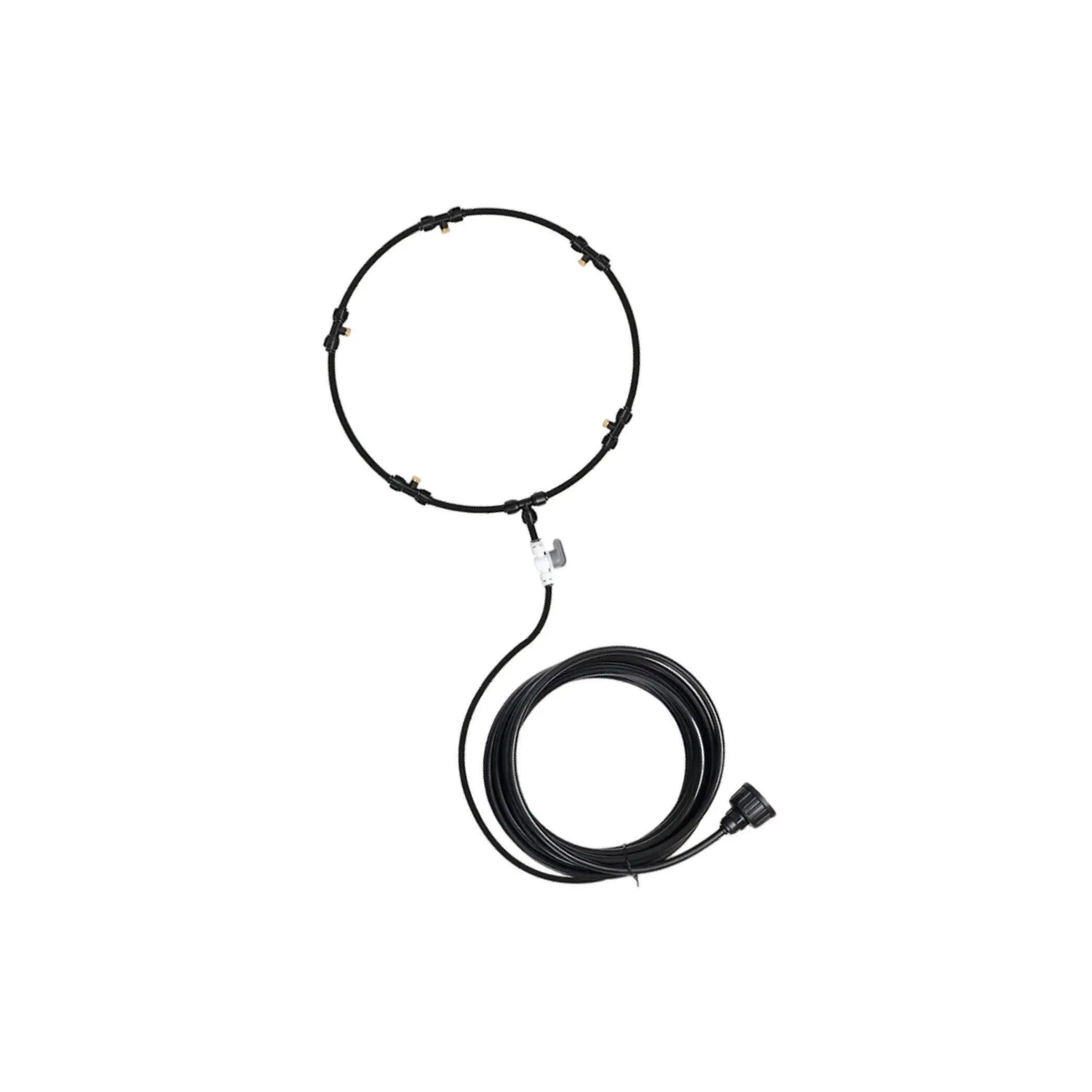 

Комплект охлаждения вентилятора системы наружного запотевания, разъем 3/4 дюйма для патио, заднего двора, 6 м, США