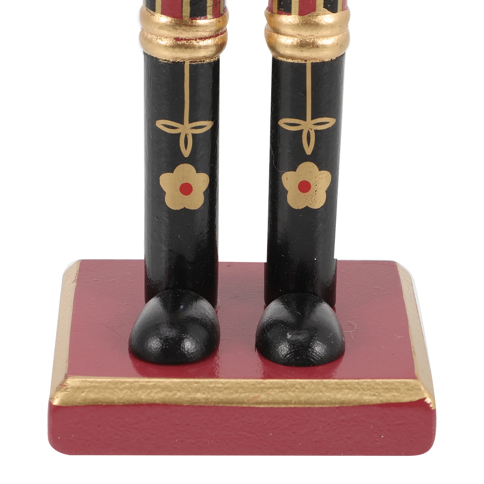 

Wood Nutcracker Christmas Decor Classic Nutcracker Soldier Ornament Xmas Decoration for Home Office Holiday Display