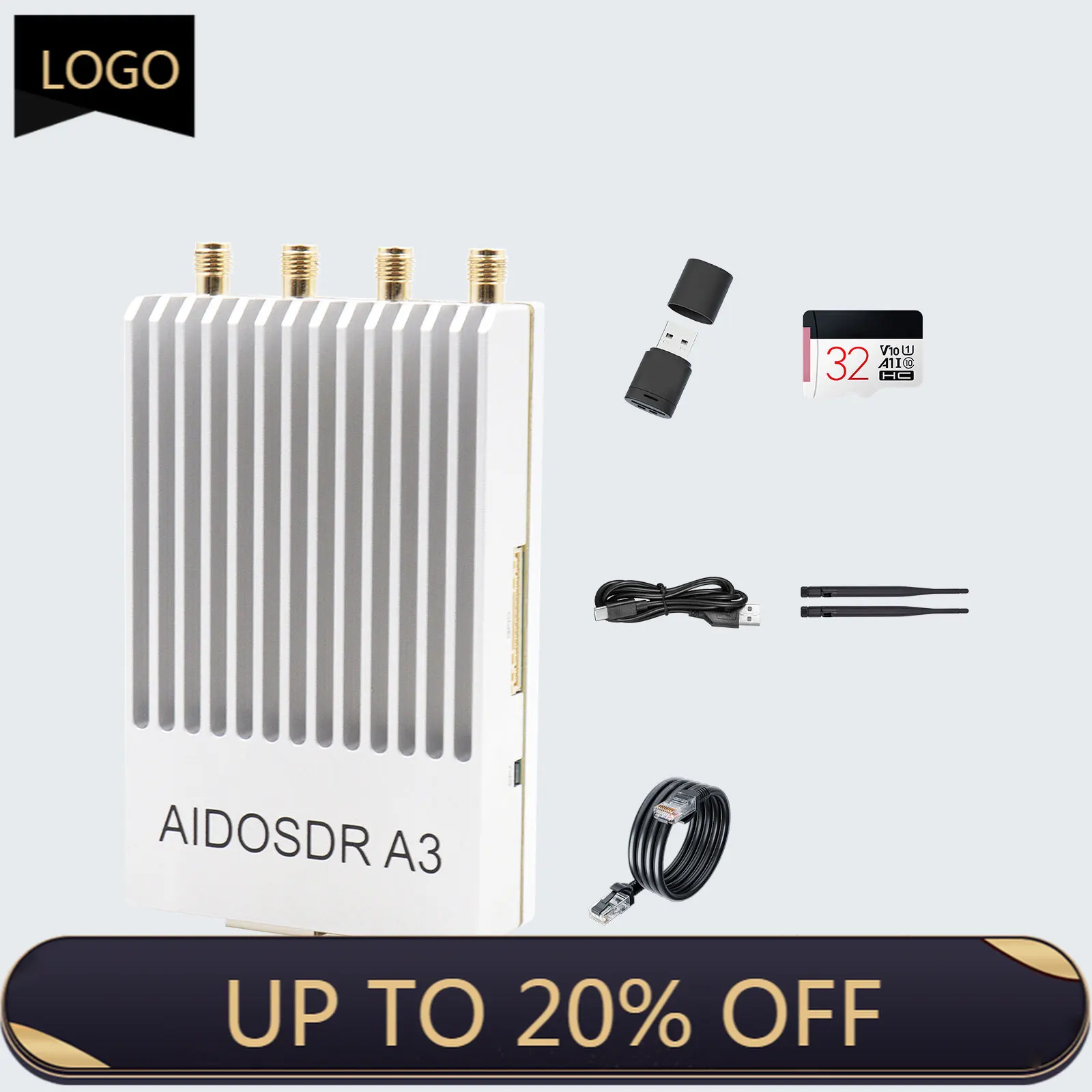 AIDOSDR A3 Opensource Software Defined Radio AD9361 Development Board for ZYNQ7020 ADI Pluto