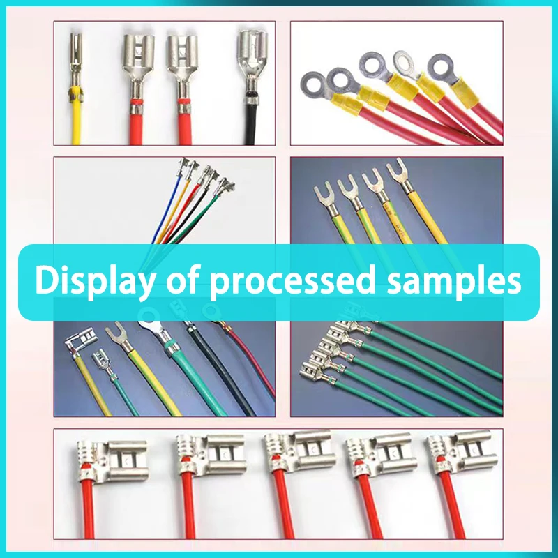 آلة طرفية بالضغط البارد الكهربائية آلة تجعيد طرفية متناثرة محطة عزل أنبوبي مع مجموعات قوالب قابلة للتبديل #2
