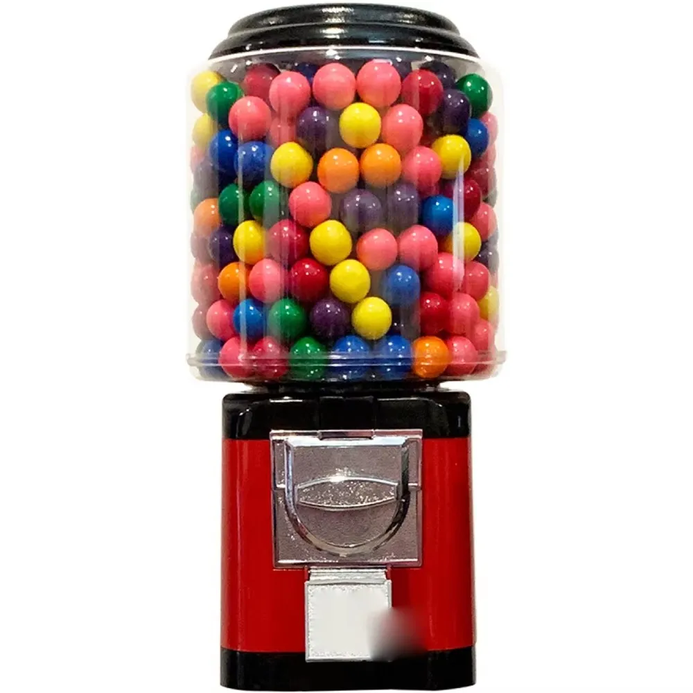 Indoor Amusement Park Commercial Candy Gum Dispenser Triple Classic Gum Vending Machine with Stand