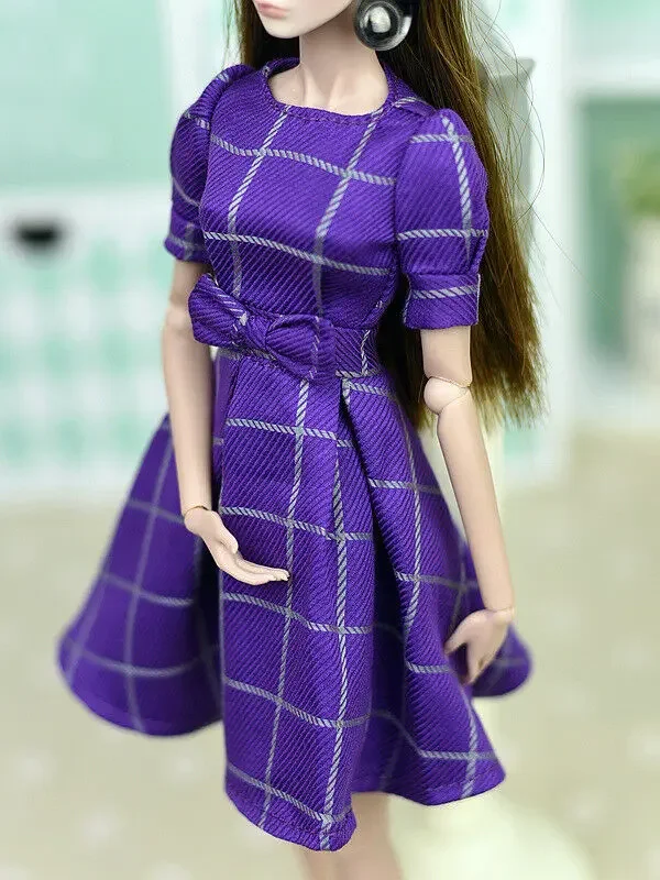 

Handmade Purple Evening Dress Clothes 26-30cm dress For Doll Toys