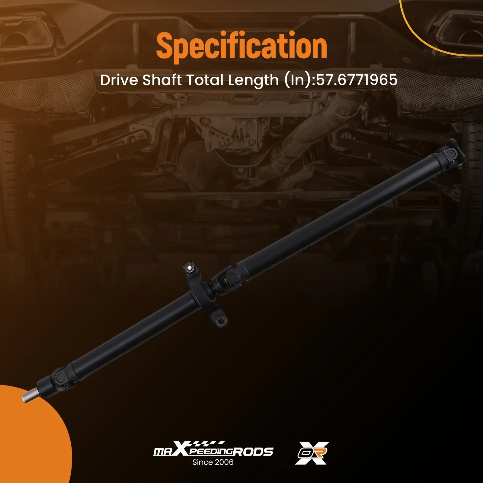 

Rear Driveshaft Prop Shaft for Subaru Forester H4 2.5L 2003-2005 Auto Trans.