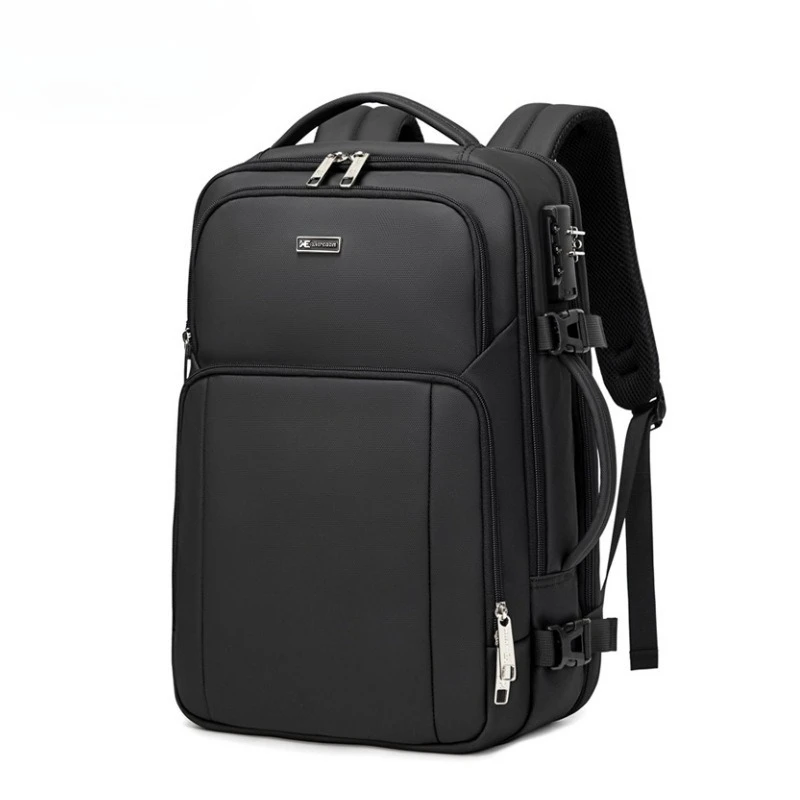 

Men Splash-proof Large-capacity USB Charging Laptop Travel Backpack Women 18 Inch Business Anti-theft Backpack