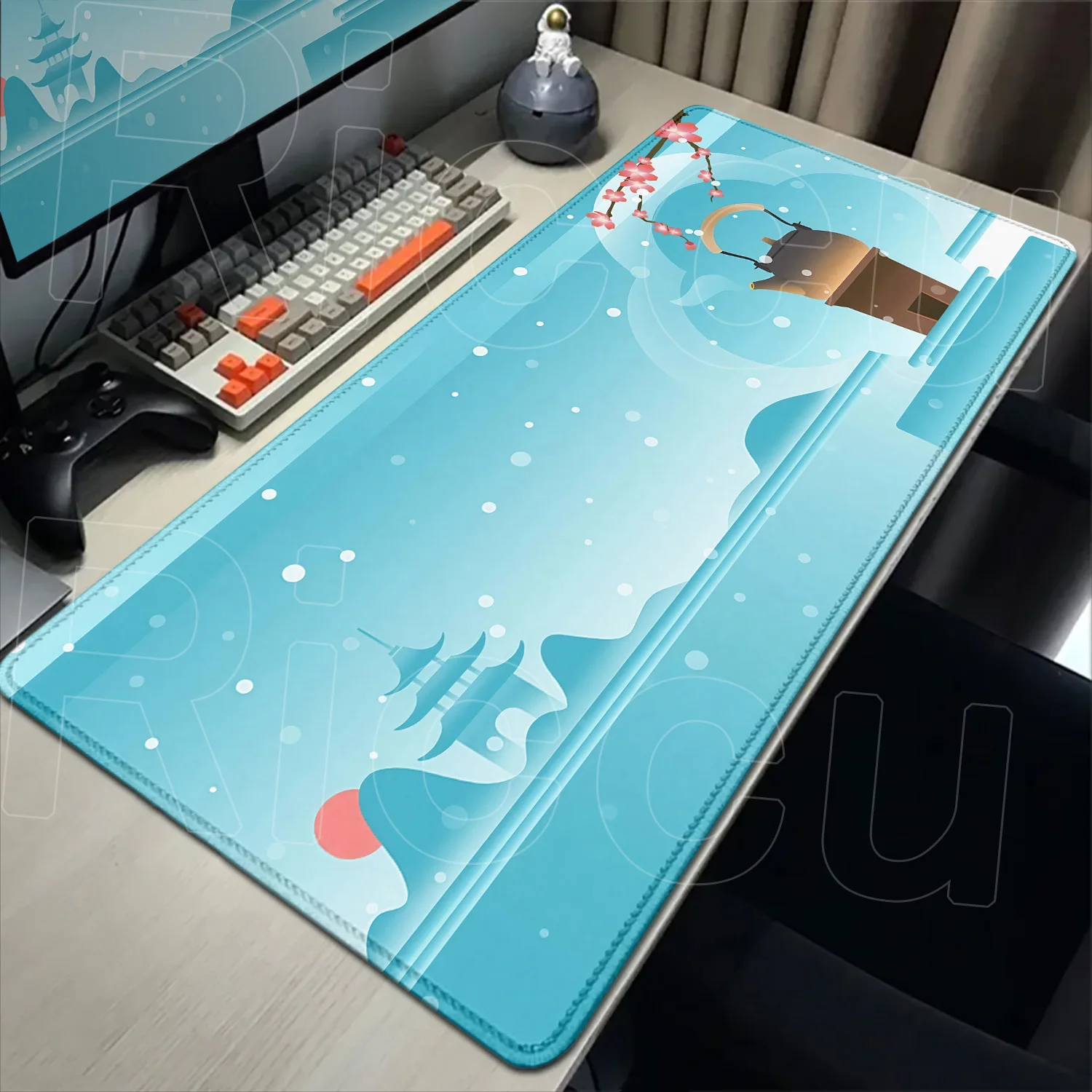 

XXL Ancient Style Ornament Desk Mat Gamer Mousepad PC Accessories Mouse Pad Office Desk Mat carpet Large Chinese Style Computer