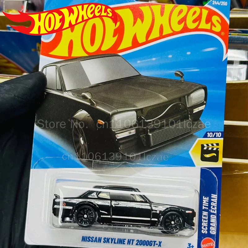 Hot Wheels Fast & Furious Nissan Skyline Ht 2000Gt-X Die Cast Car Model Fast Furious Simulation Collectible Vehicle Display Toy