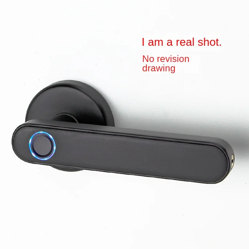 Indoor Smart Door Lock American Room Door Opensmart lockAutomatic Single Tongue Electronic Fingerprint Lock Household