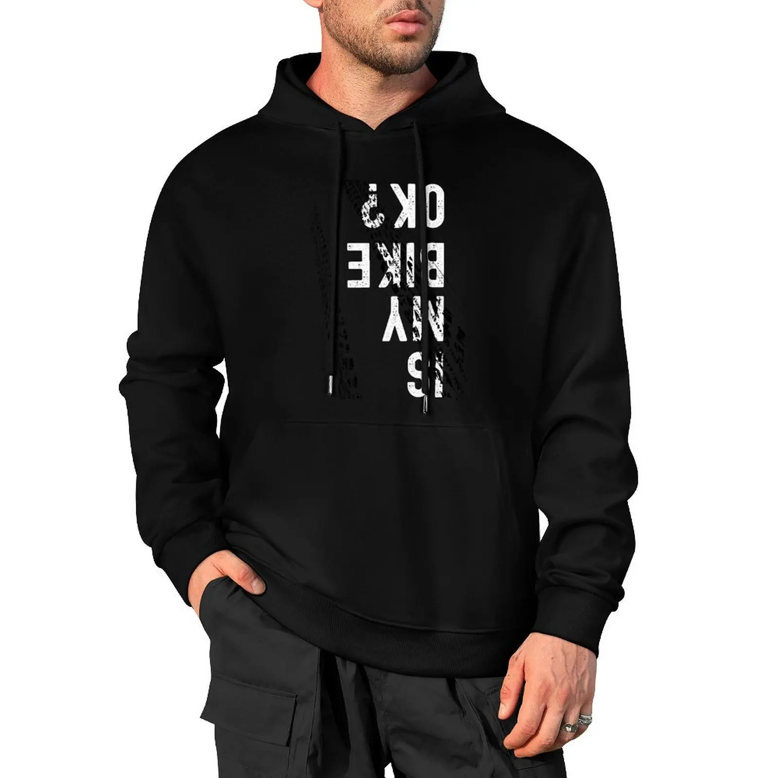 

Is My Bike Ok Pullover Hoodie korean autumn clothes men's coat men's clothing aesthetic clothing new hoodies and sweatshirts