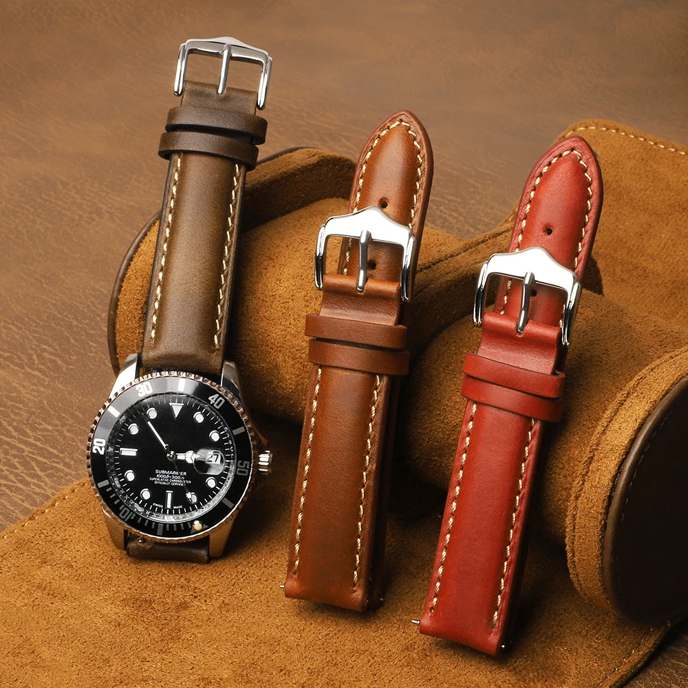 Vintage Oil Wax Lea…