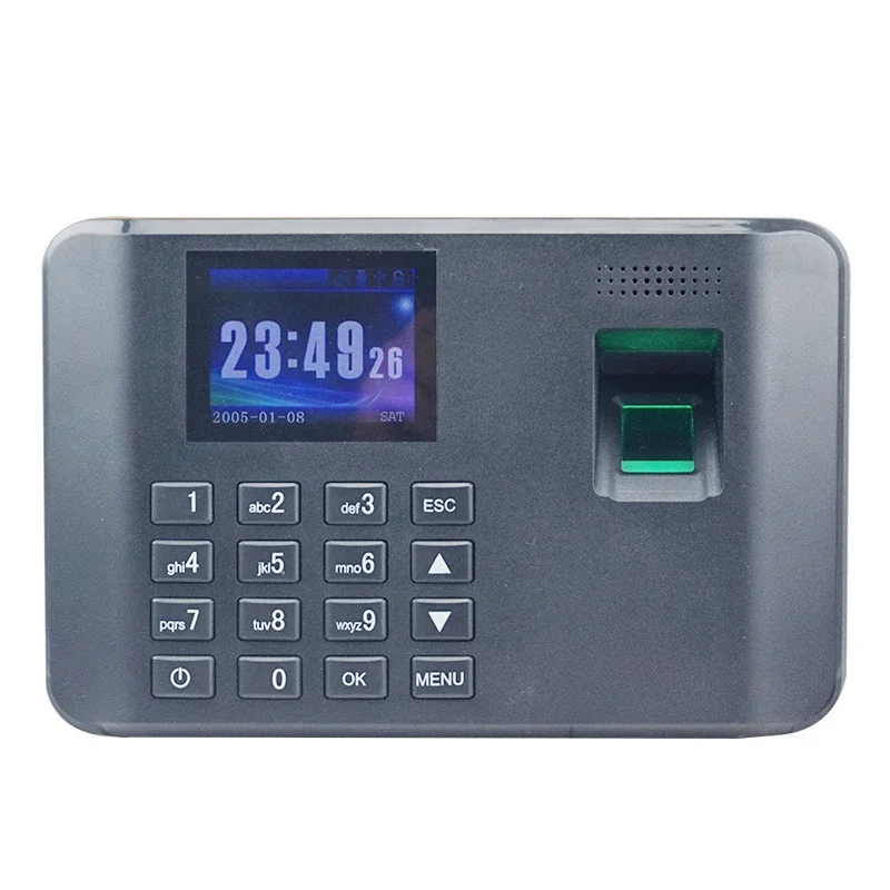 008 001 TCP/IP Comunhão Controle de acesso de atendimento com impressão digital com software gratuito para atendimento de horário de escritório