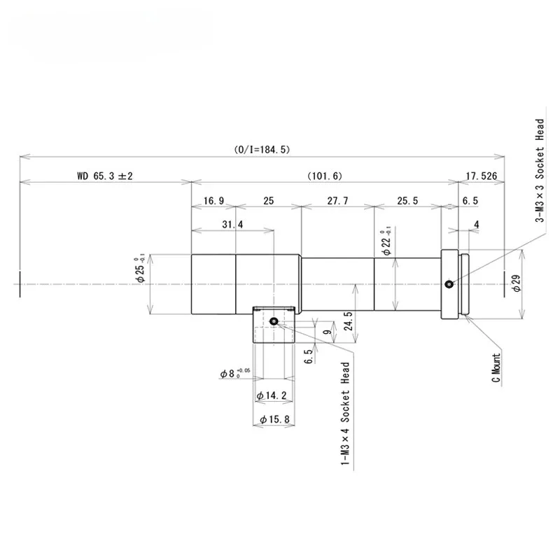 Computar TEC-M4065MPC 4.0X 2/3