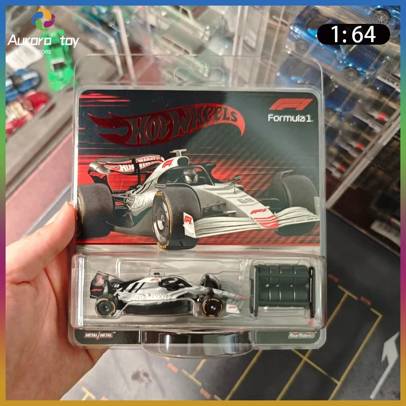 

New Hot Wheels Car F1 Sign Jointly Equation Rlc Car Model 1/64 3 Sets Of Tires Can Be Replaced Alloy Cars Model Boy Toys Gift
