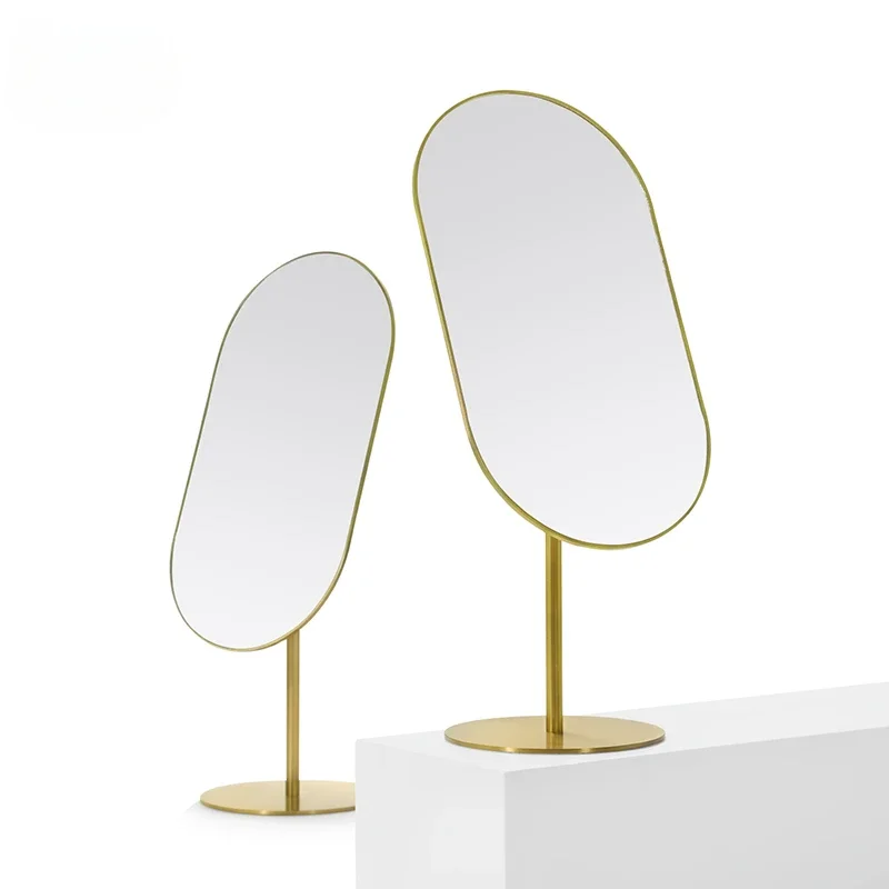 Jewelry store mirrors, high-end jewelry, gold store counters, dedicated trial wearing mirrors, desktop makeup mirrors