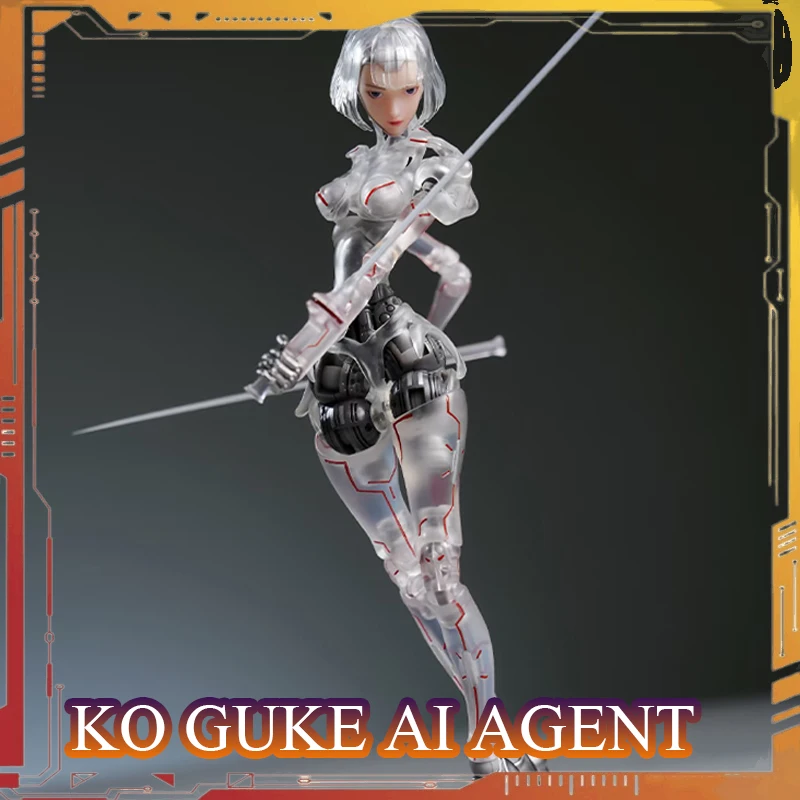 

KO GUKE GK04FEC1 AI Agent Female Ultra Modern Action Figure 1/12 Scale 17cm Anime Model Toy High Quality Decor Birthday Gift