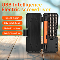 Electric Screwdriver Set DC3.7-4.2V 46 In One Small Precision Electric Screwdriver Rechargeable Wireless Mini Small Bits