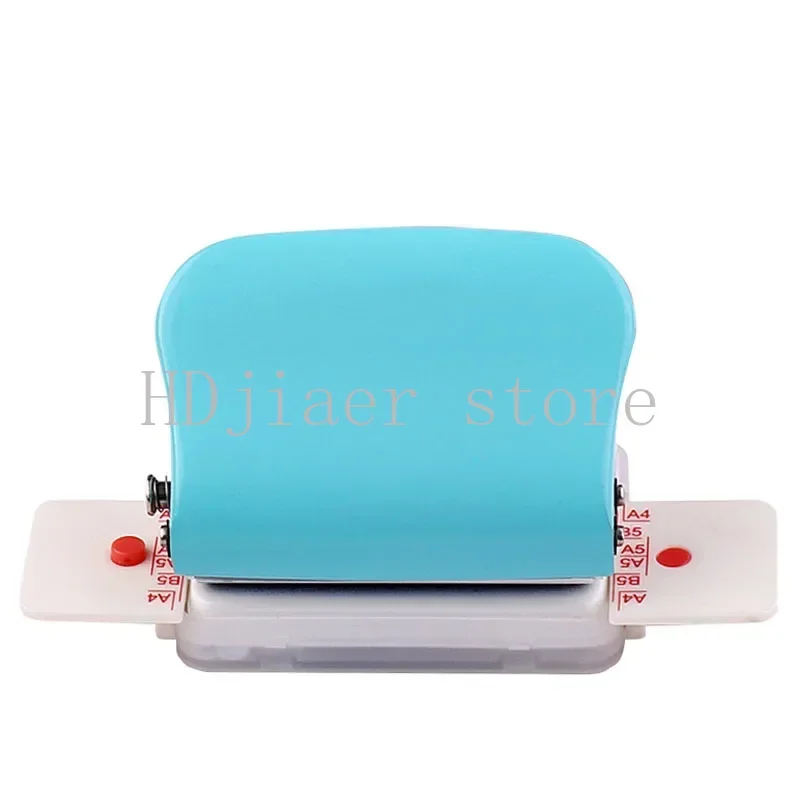 

Multi-Hole Punch for Loose Leaf - 6/26 Holes Manual Stationery Binding Tool, Fits 9.5mm Paper, A4/B5 for Students