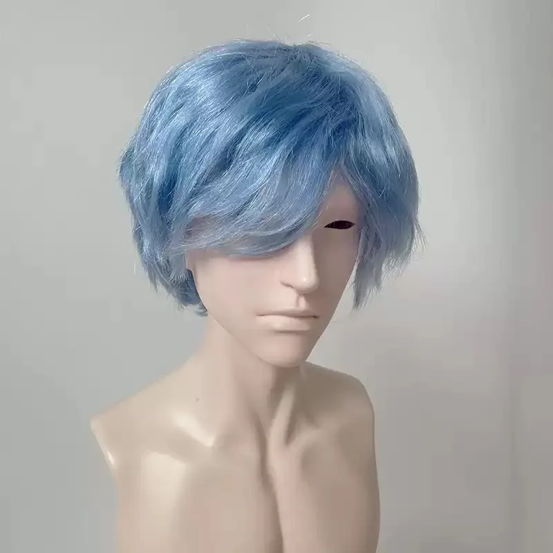 1/3 1/4 Scale  BJD Dolls Mohair Short Raw Doll Wig for  Special  Multi‑color Hair Accessories
