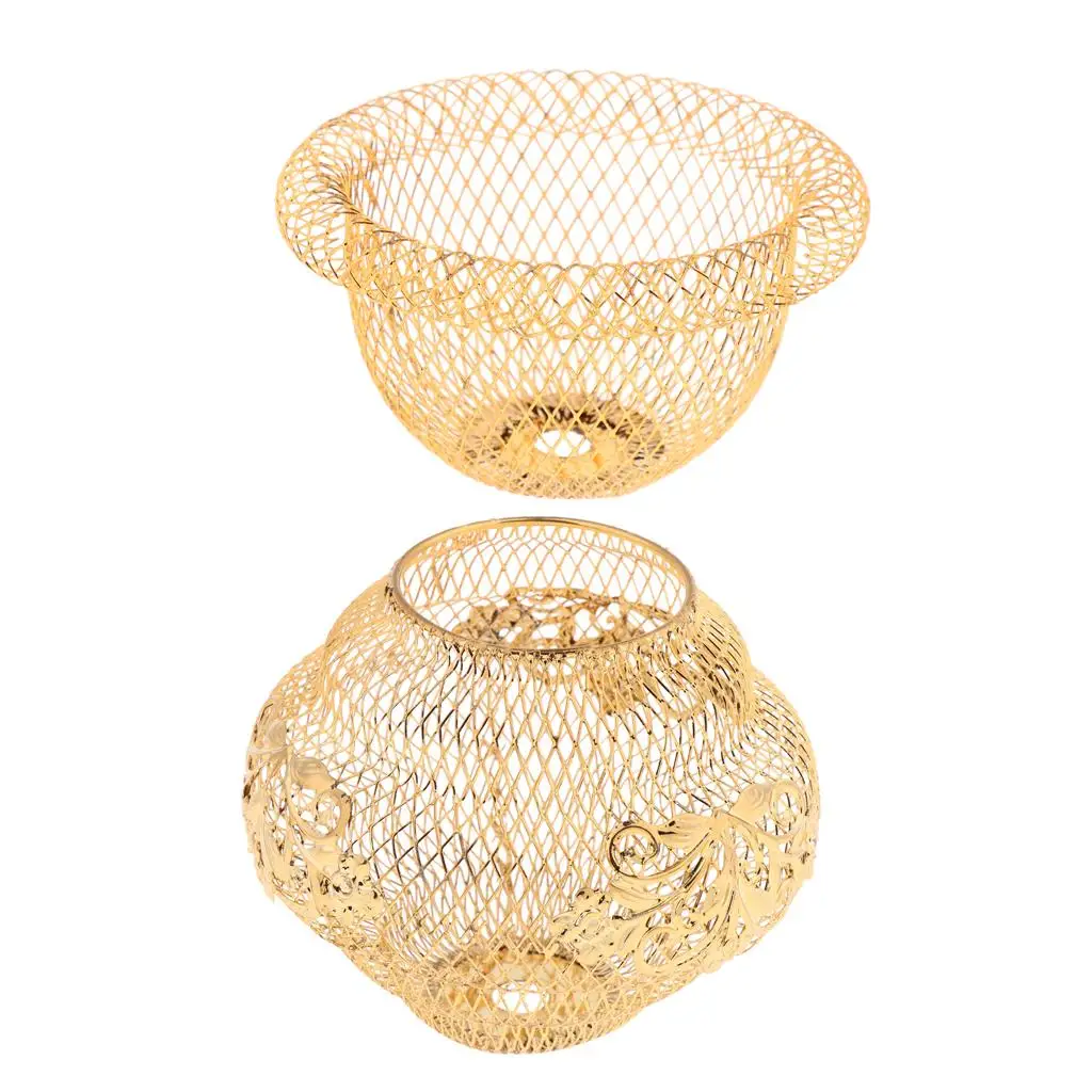 G4/G9/E14 Lamp Shade Iron Standard Chandelier Lampshade Iron Lamp Shade for Bathroom, Restaurant, Kitchen