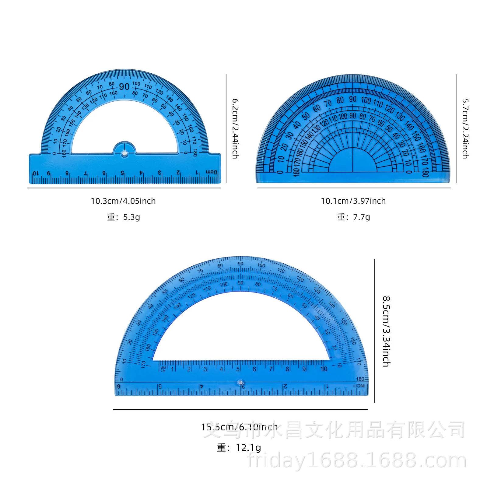Clear Plastic, Hollow Protractor, Student Drawing Tool, Triangle Angle Measuring Tool Perfect for School and Office Supplies!