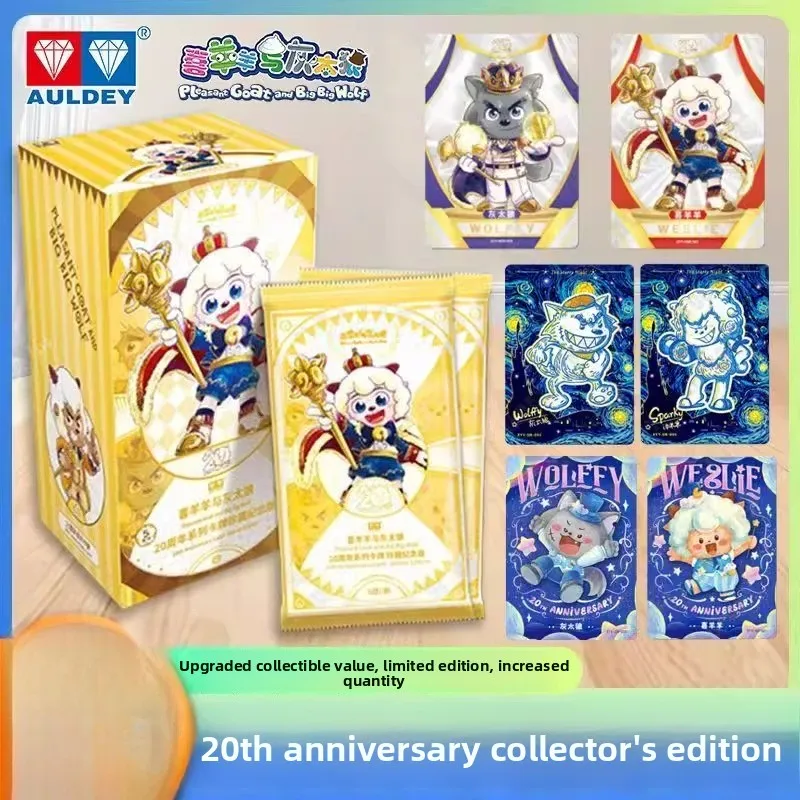 

Высококачественная текстура Auldey, приятная памятка к 20-летию козла, ограниченная серия, драгоценный предмет для коллекционных карточек для хобби