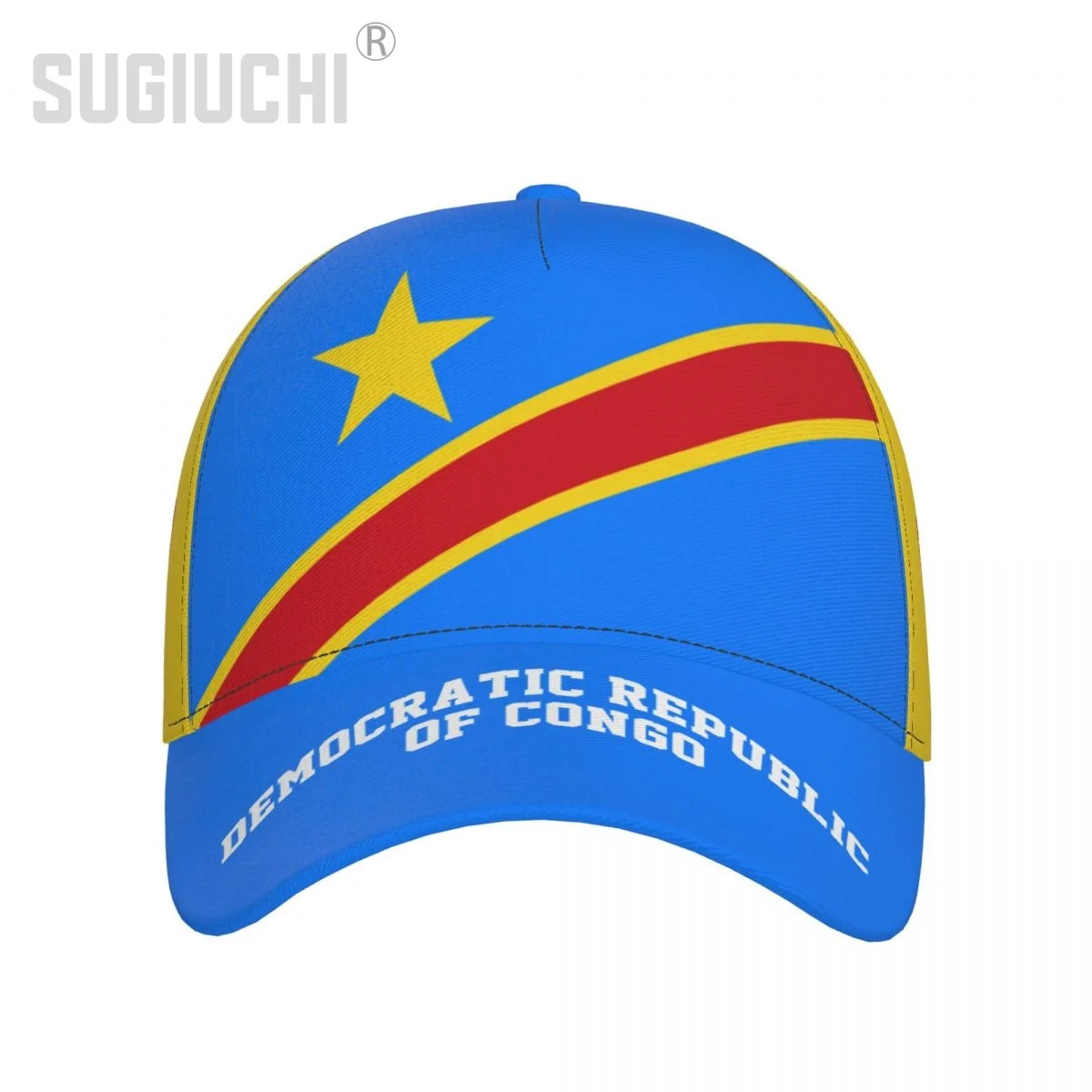 Unisex Democratic Republic Of Congo Flag Adult Baseball Cap Patriotic Hat for Baseball Soccer Fans Men Women